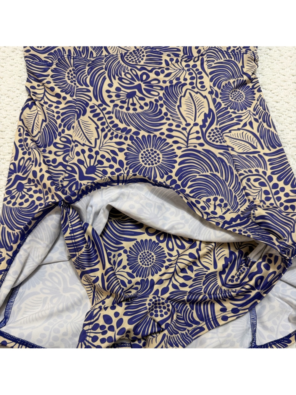 Free People + Seea Bolinas One-Piece Swimsuit Women’s Size Large Vacation Retro - Picture 6 of 14